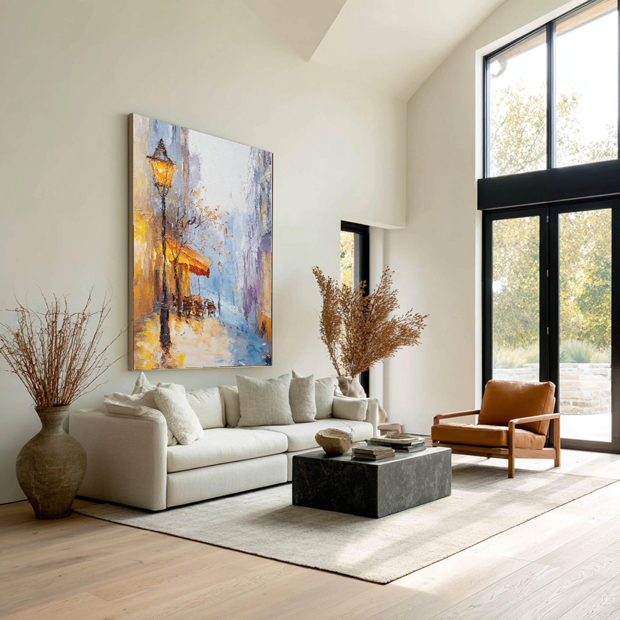Impressionist Cityscape Wall Art #FJ674