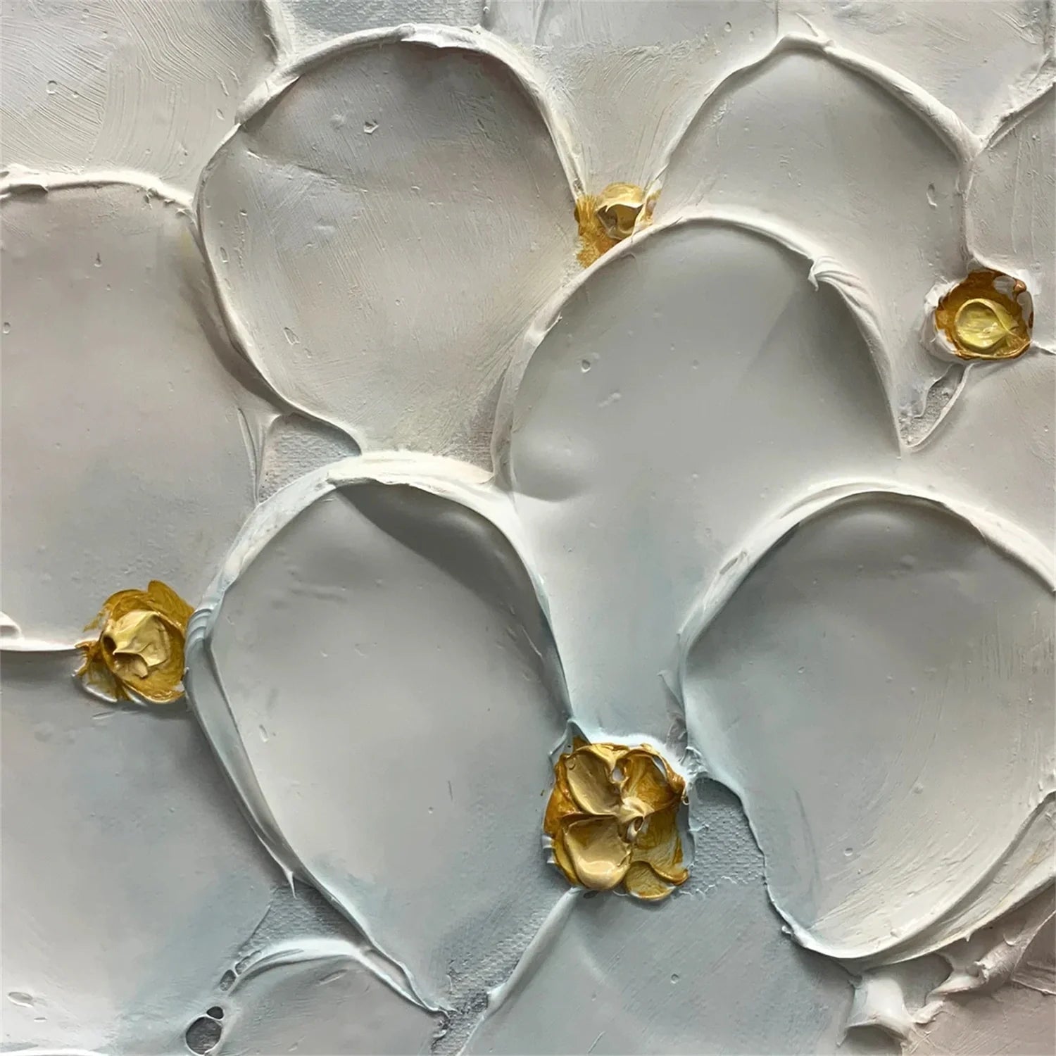 Colorful Flower & Tree Abstract  Wall Art #FT050