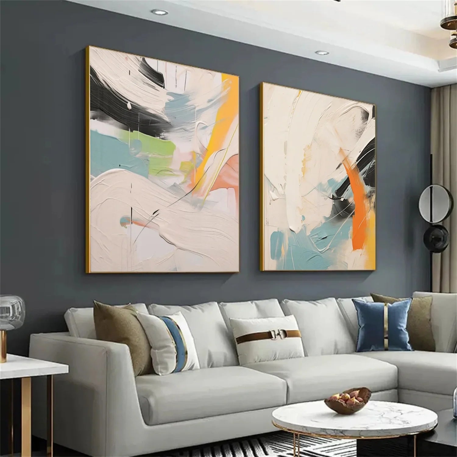 Abstract Tranquility Set of 2 #WA390