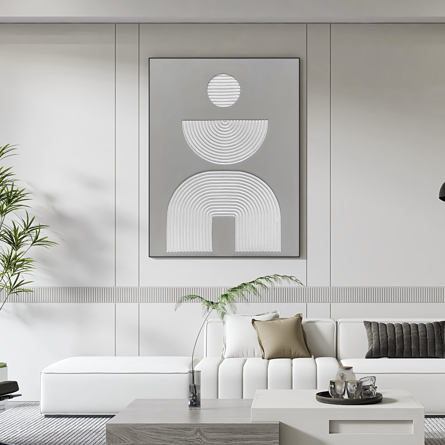 Minimalist Textured_Canvas Art #MD275