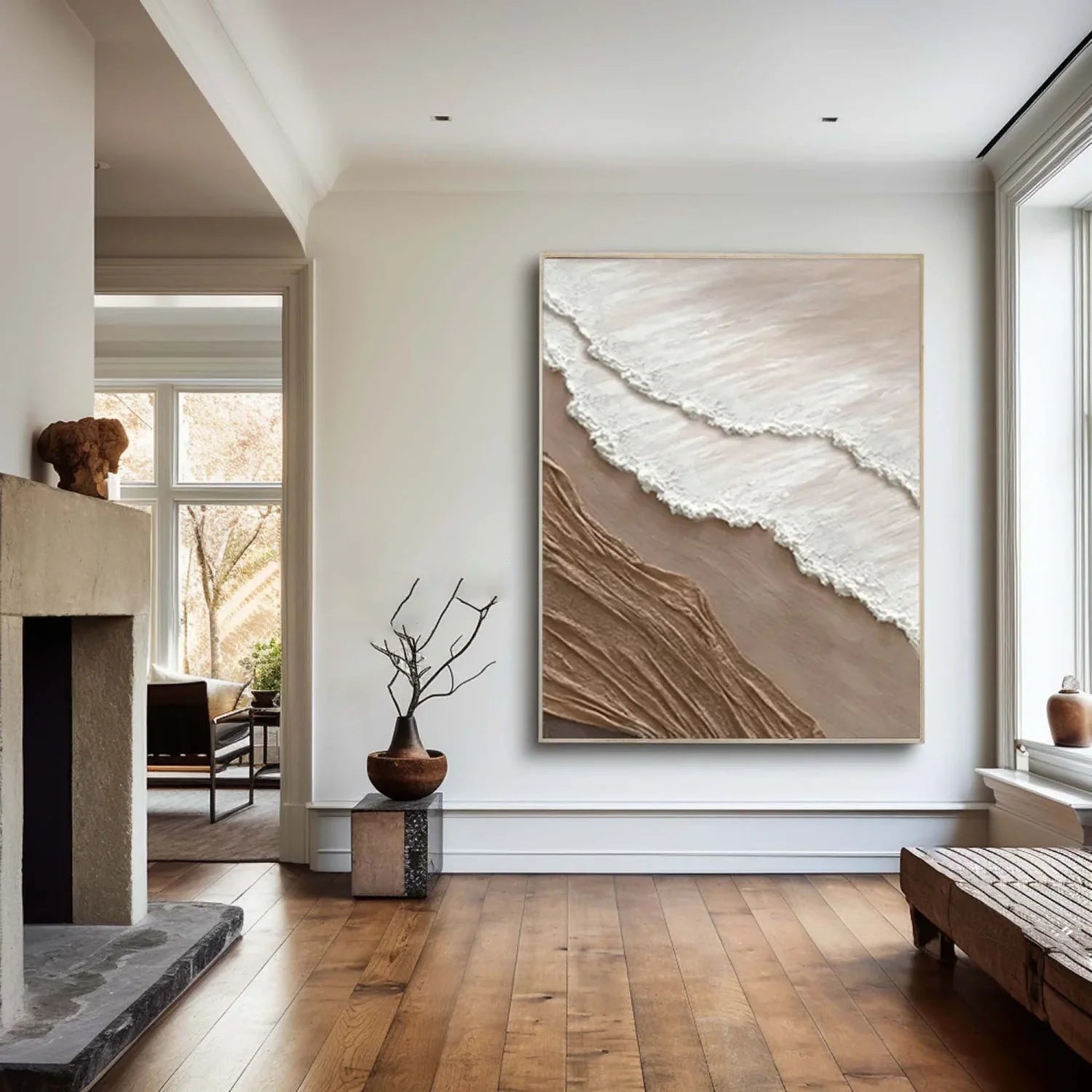 Sea & Sky Textured Art #SK092