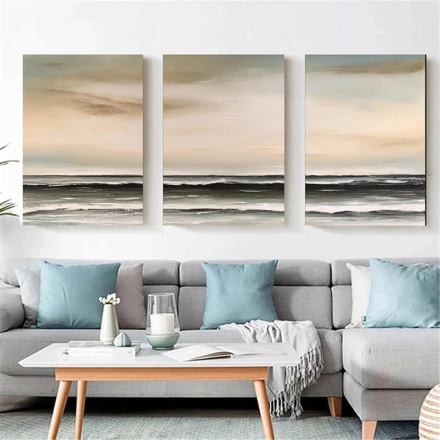 Sea & Sky Art  Set of 3 #SK106