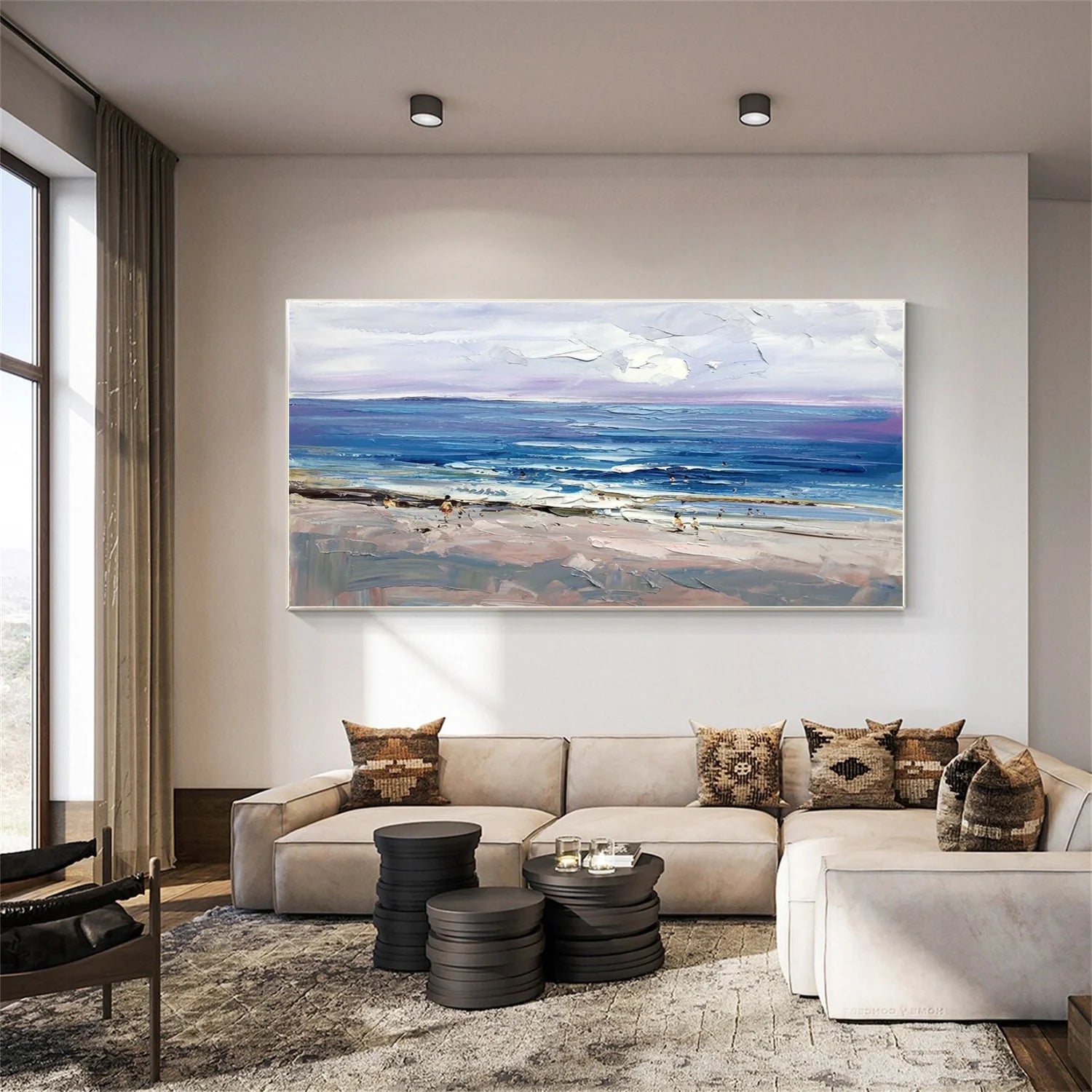 Sea & Sky Textured Art #SK096