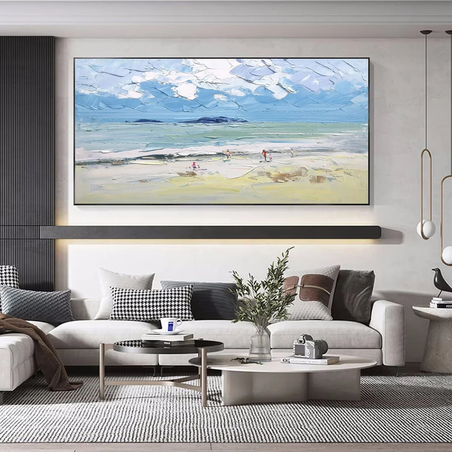 Sea & Sky Textured Art #SK097