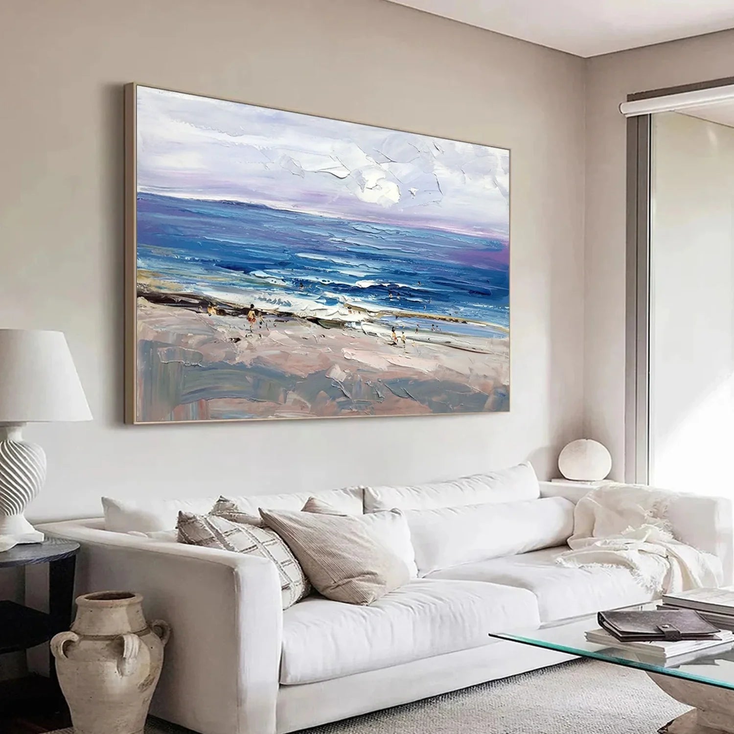 Sea & Sky Textured Art #SK096