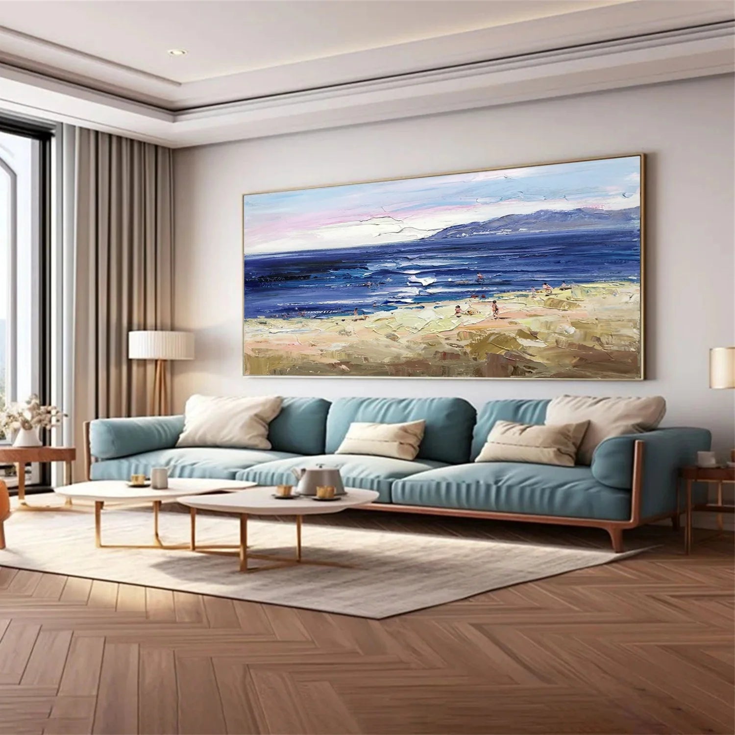 Sea & Sky Textured Art #SK095