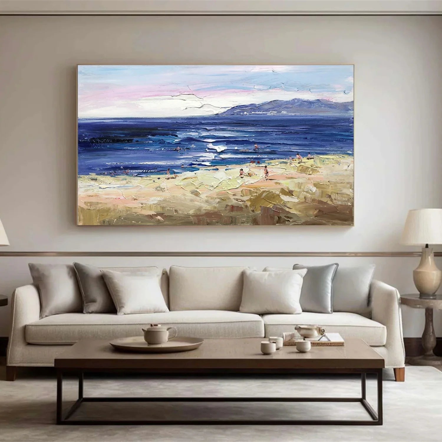 Sea & Sky Textured Art #SK095