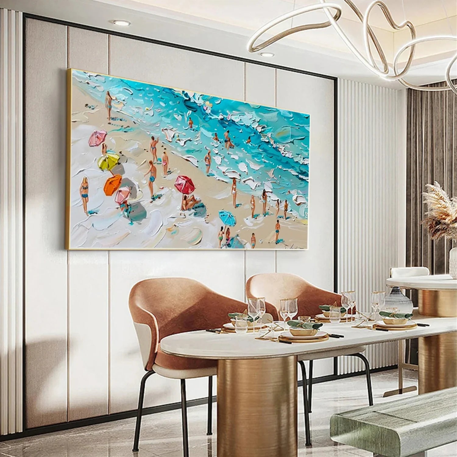 Sea & Sky Textured Art #SK094