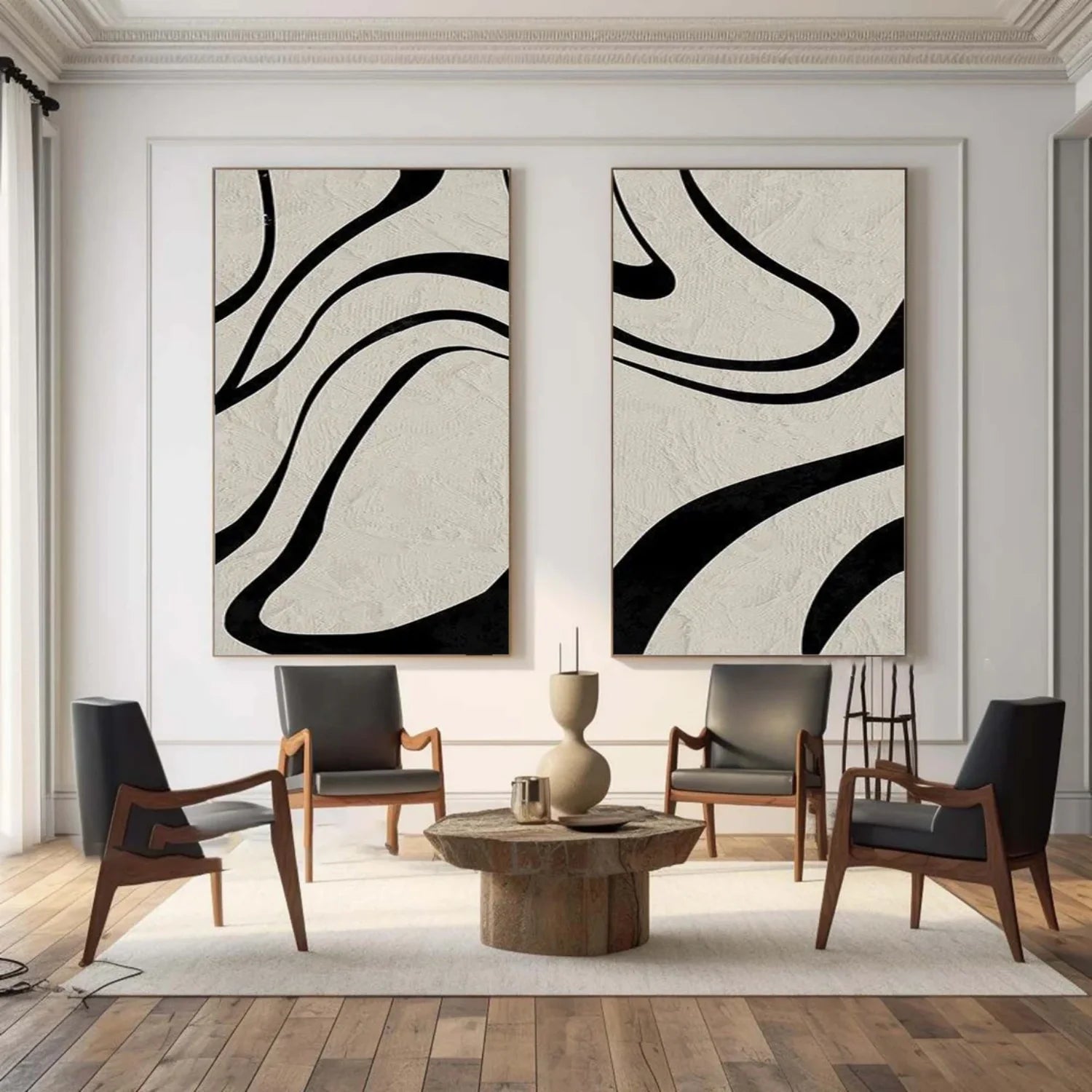 Abstract Tranquility Set of 2 #WA387