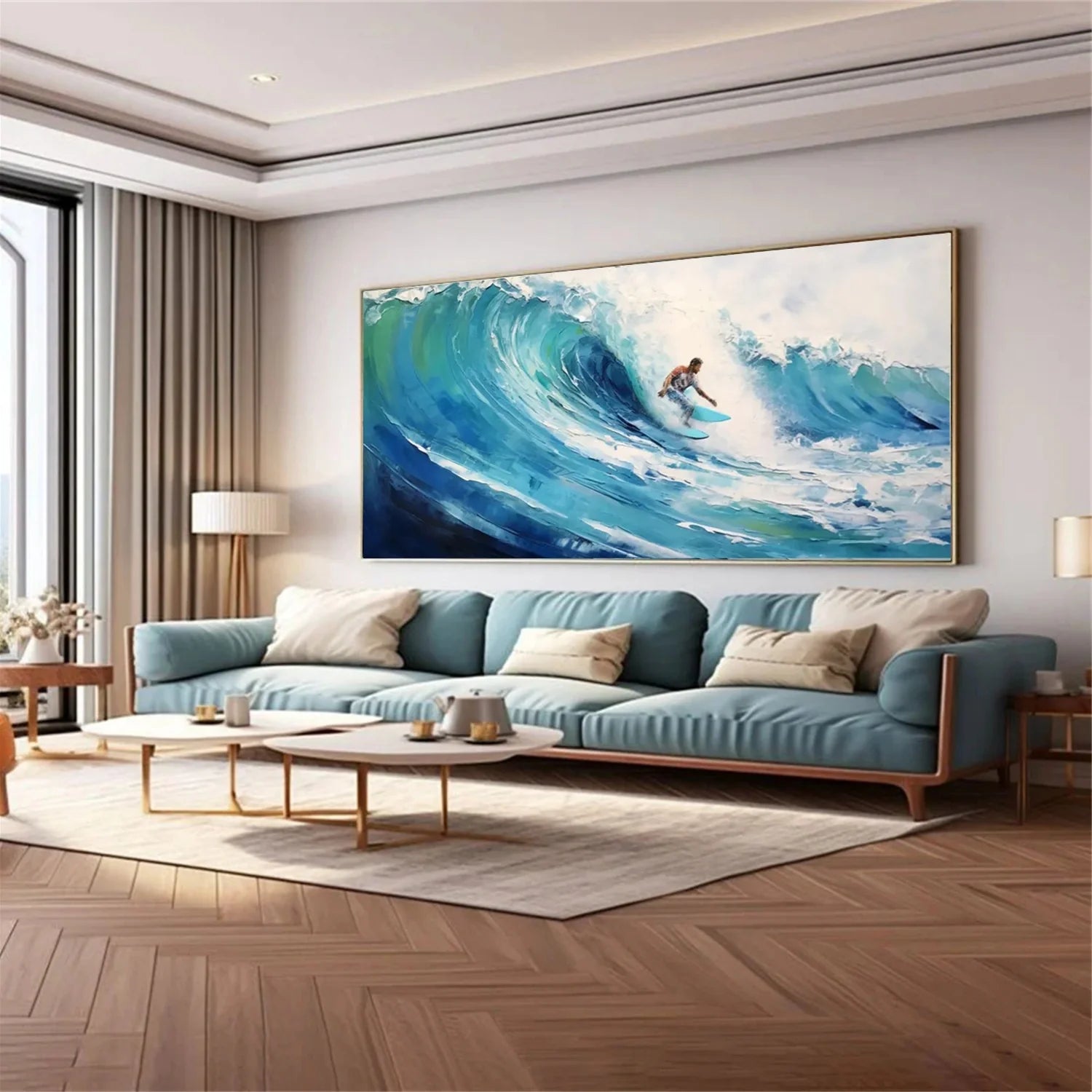 Minimalist Sea & Sky Art #SK088