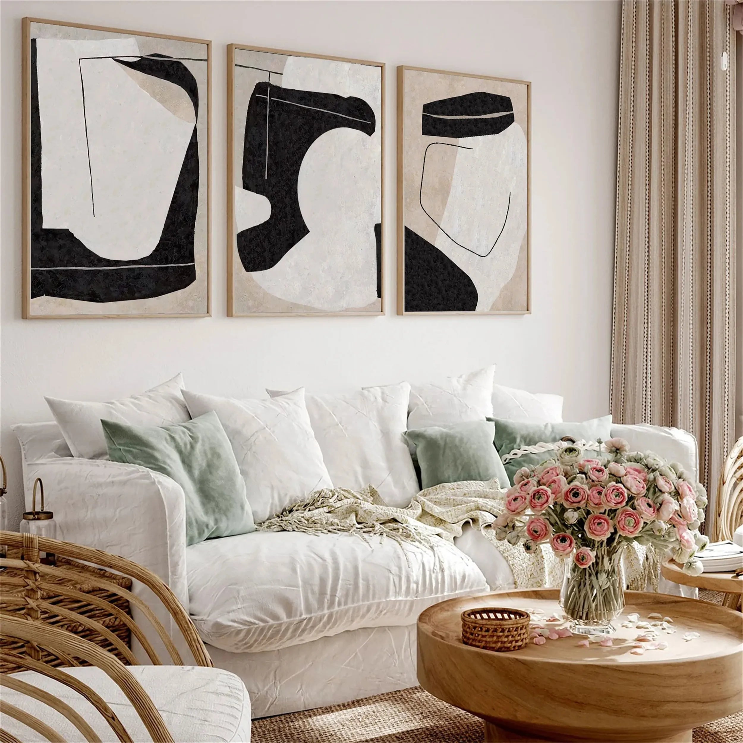 Abstract Tranquility Set of 3 #WA220