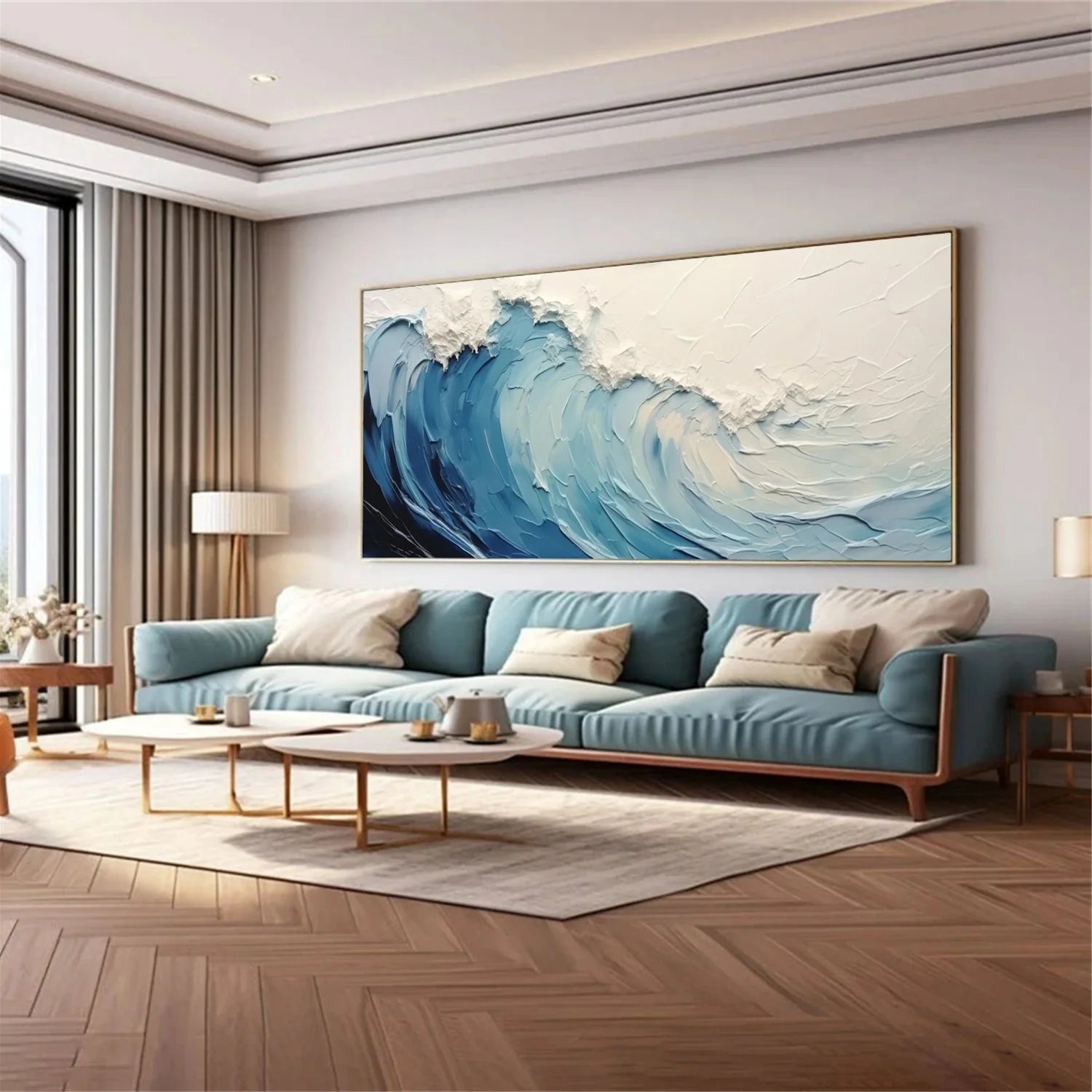 Minimalist Sea & Sky Art #SK085