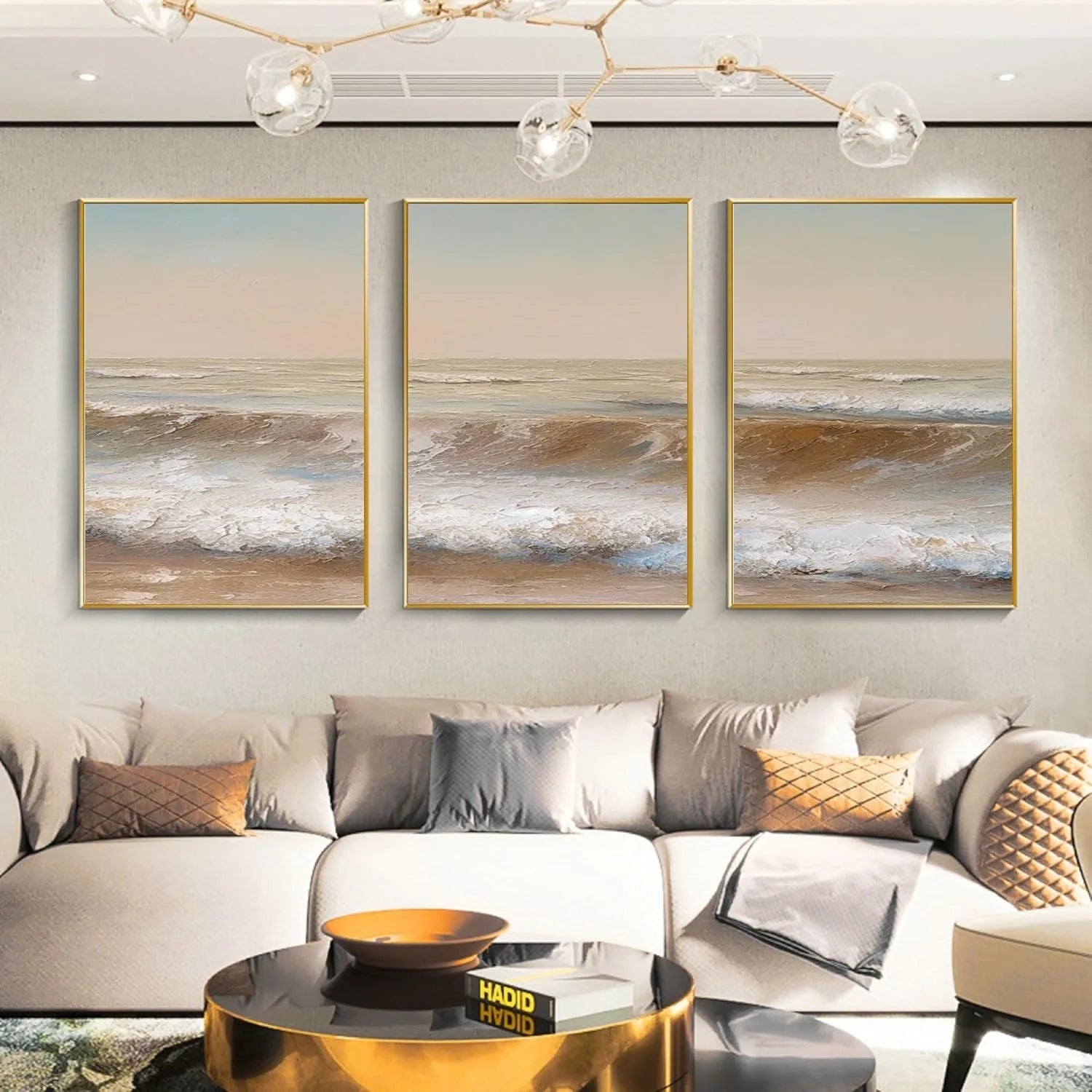 Sea & Sky Textured Art Set of 3 #SK107