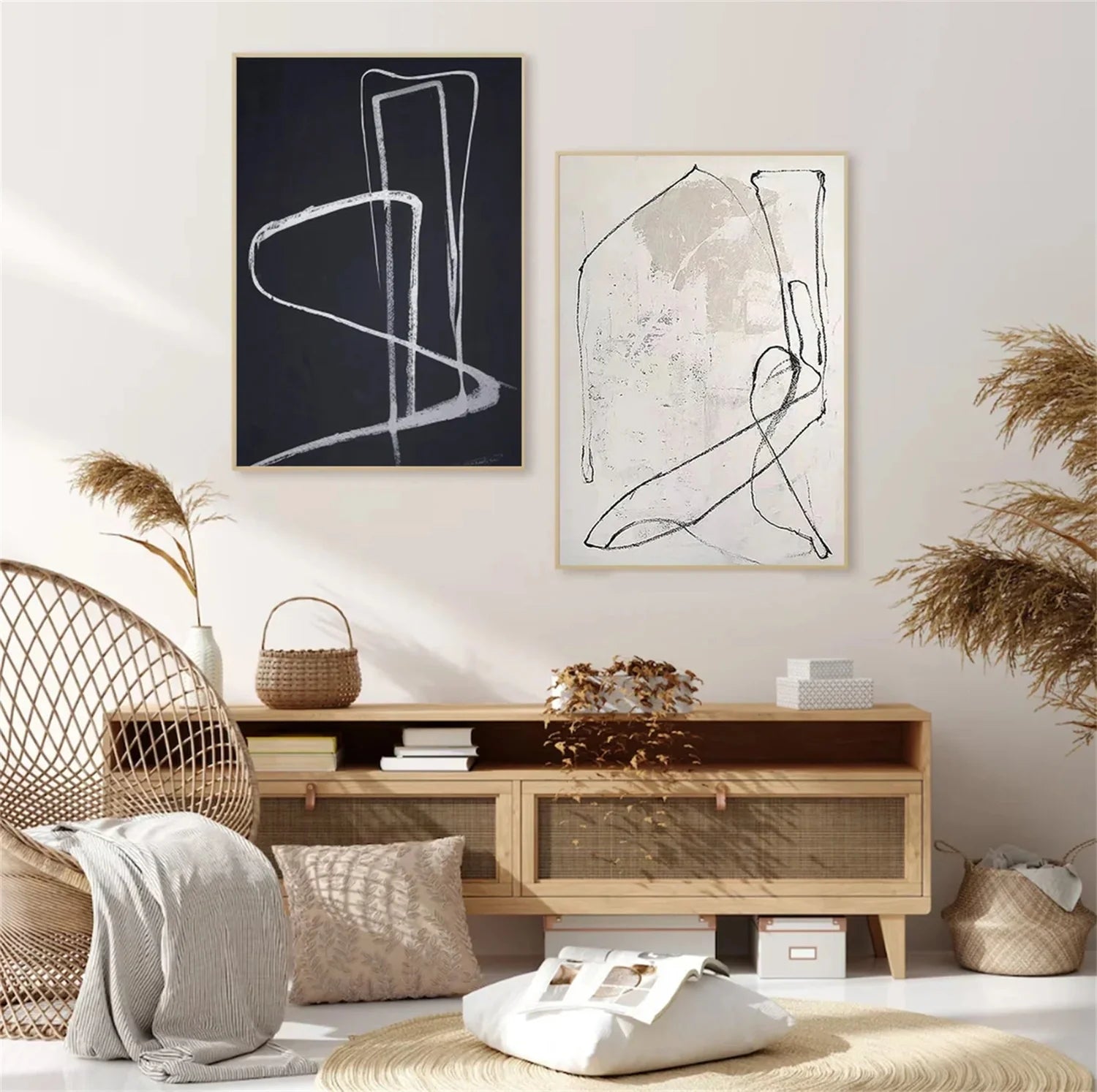 Abstract Tranquility Set of 2 #WA250