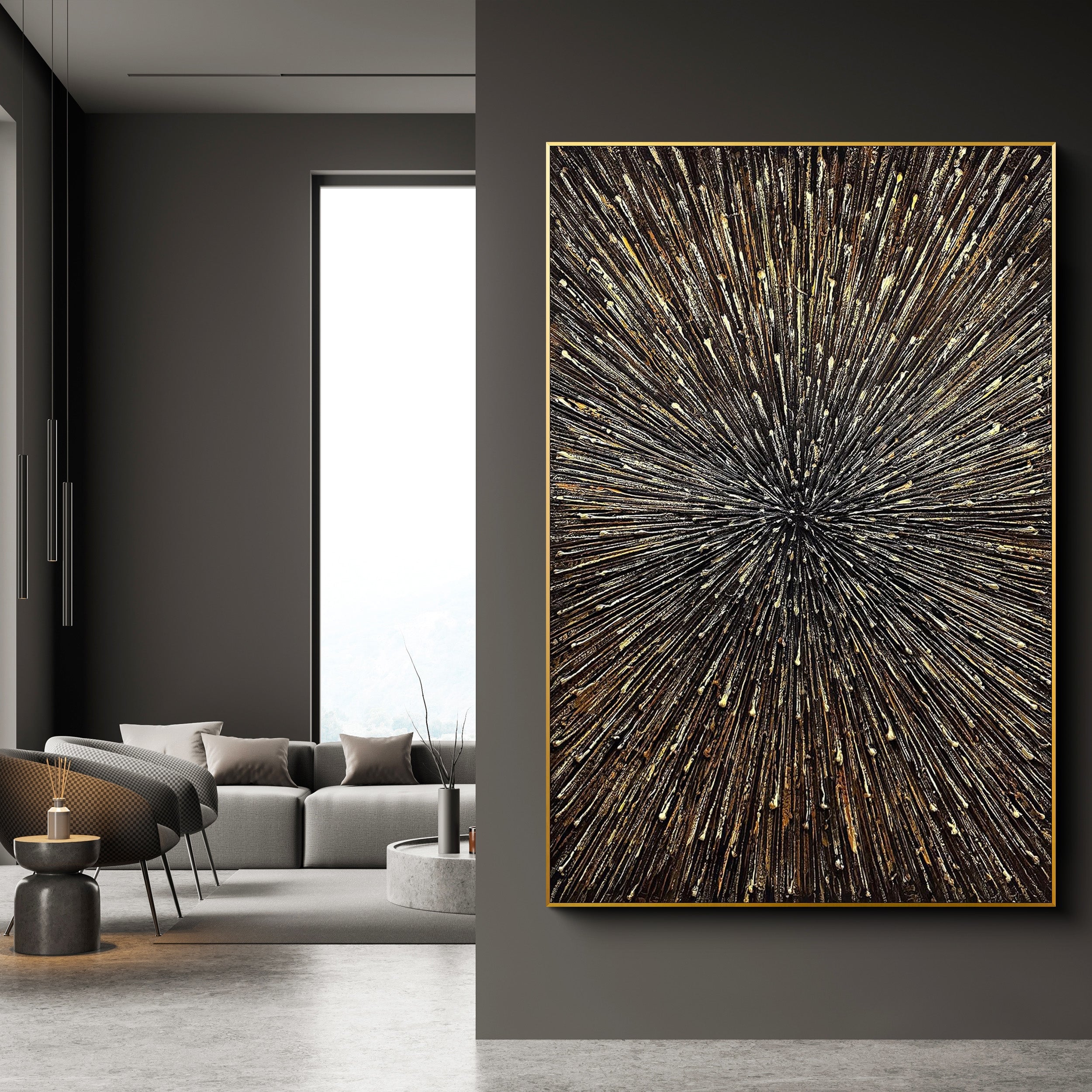 Abstract Canvas Art #AB284