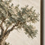 Beige Hand-Painted Tree Landscape, Twisting Trunk and Open Sky #S20VY9VF