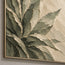 Sage Hand-Painted Botanical Painting, Pointed Leaf Fan #EJXVZ36F