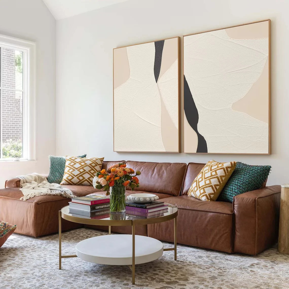 Abstract Tranquility Set of 2 #WA111