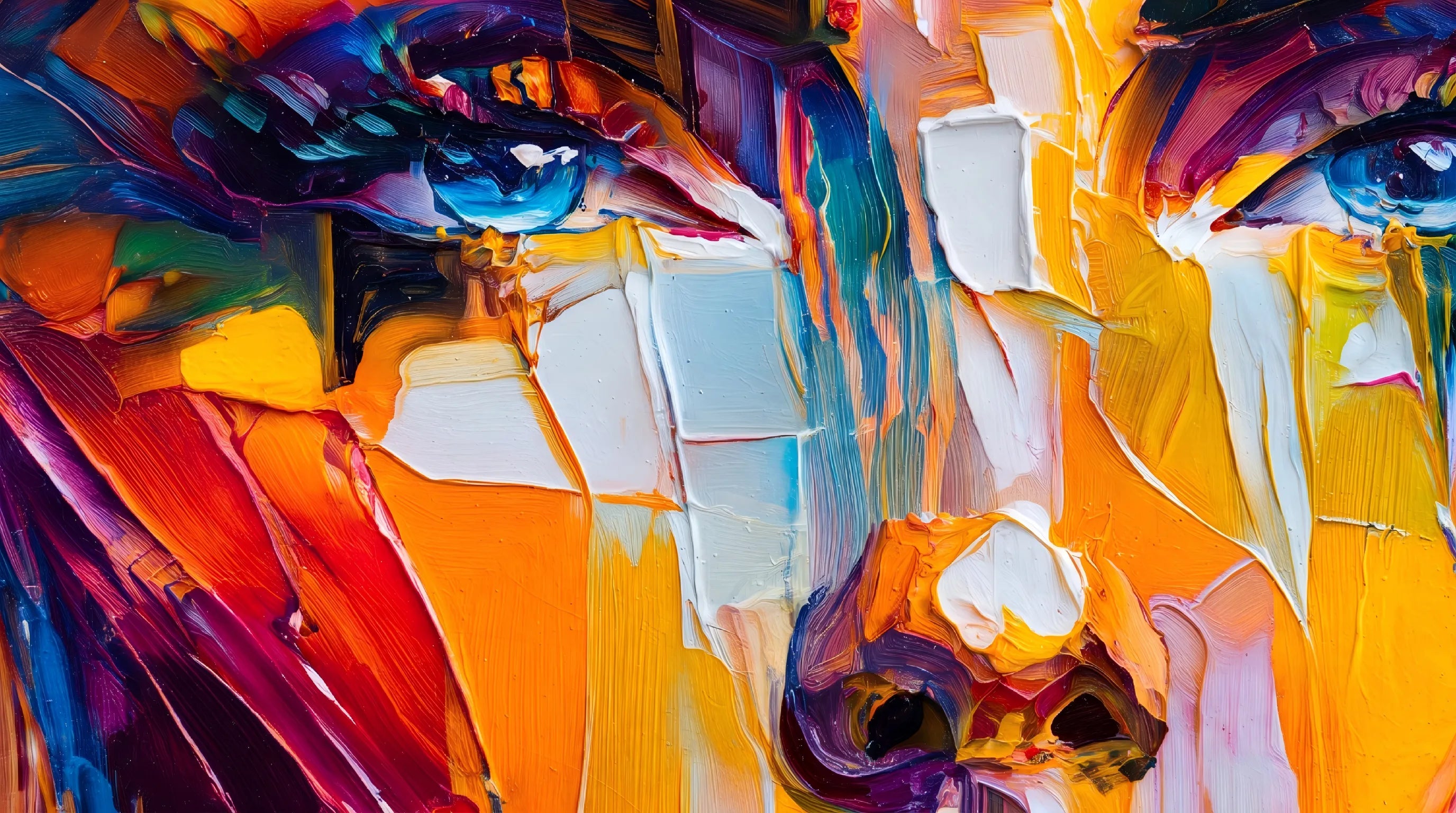 Relief – AEVART Wabi-Sabi Impasto Oil Painting on Canvas