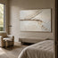 Ivory Wabi-Sabi Textured Abstract Wall Art for Living Room #WJJ782G9