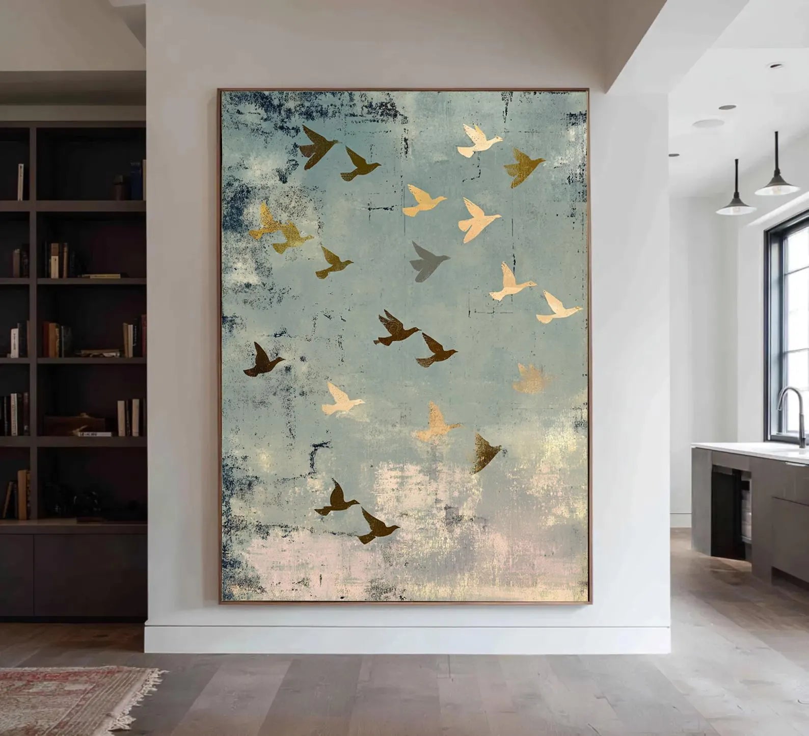 Animal Art Flying Birds Wall Decor#AM223