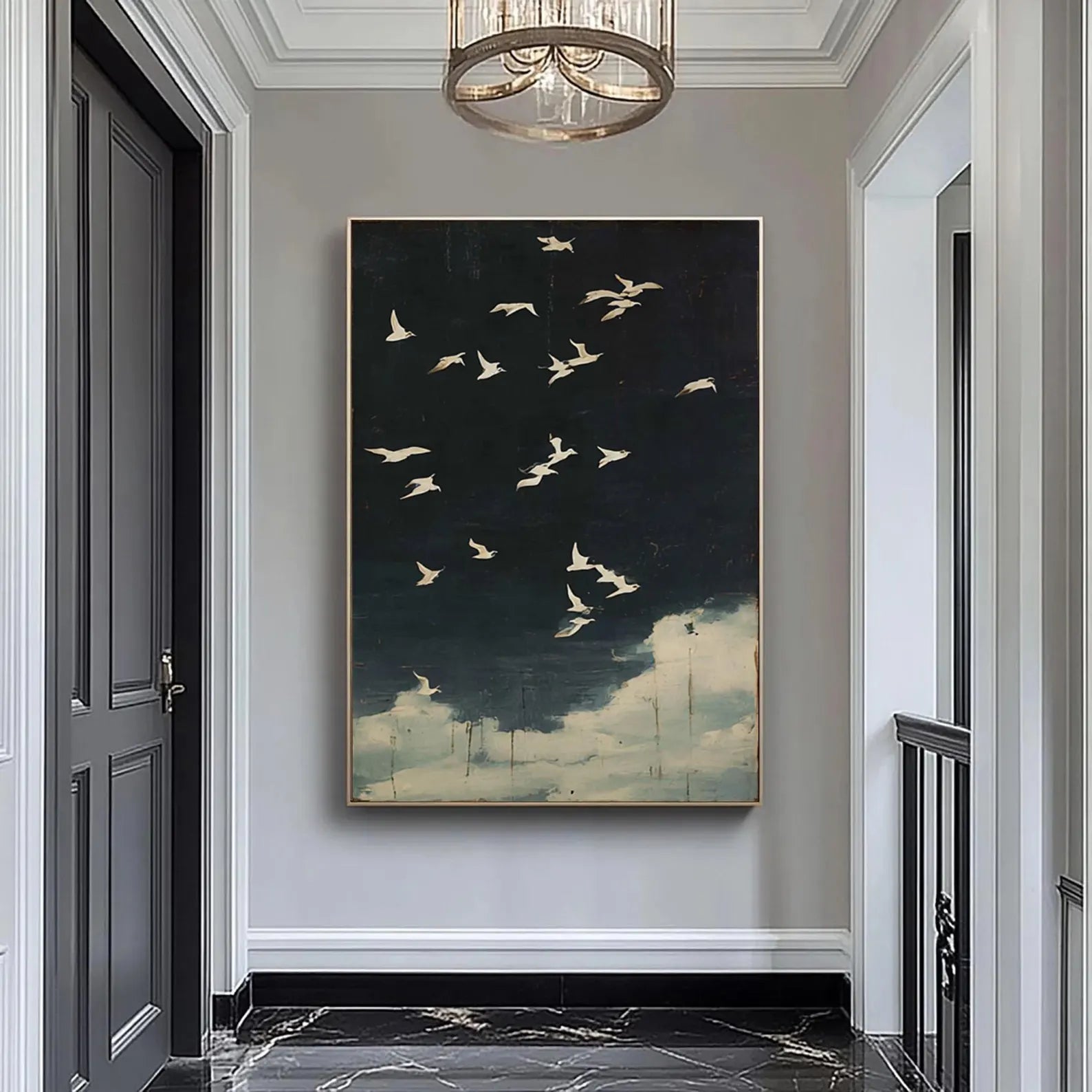 Animal Art Flying Birds Wall Decor#AM224