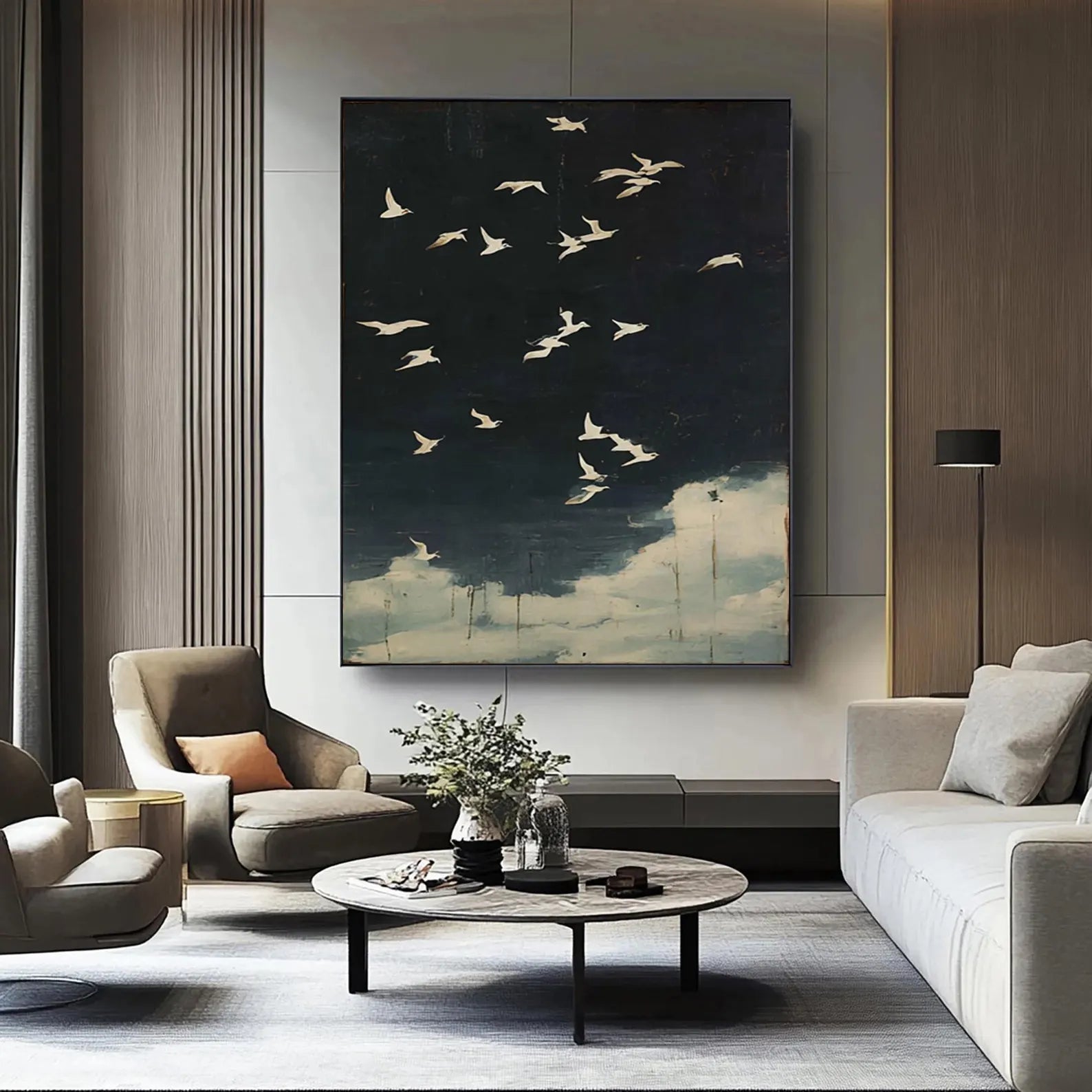 Animal Art Flying Birds Wall Decor#AM224