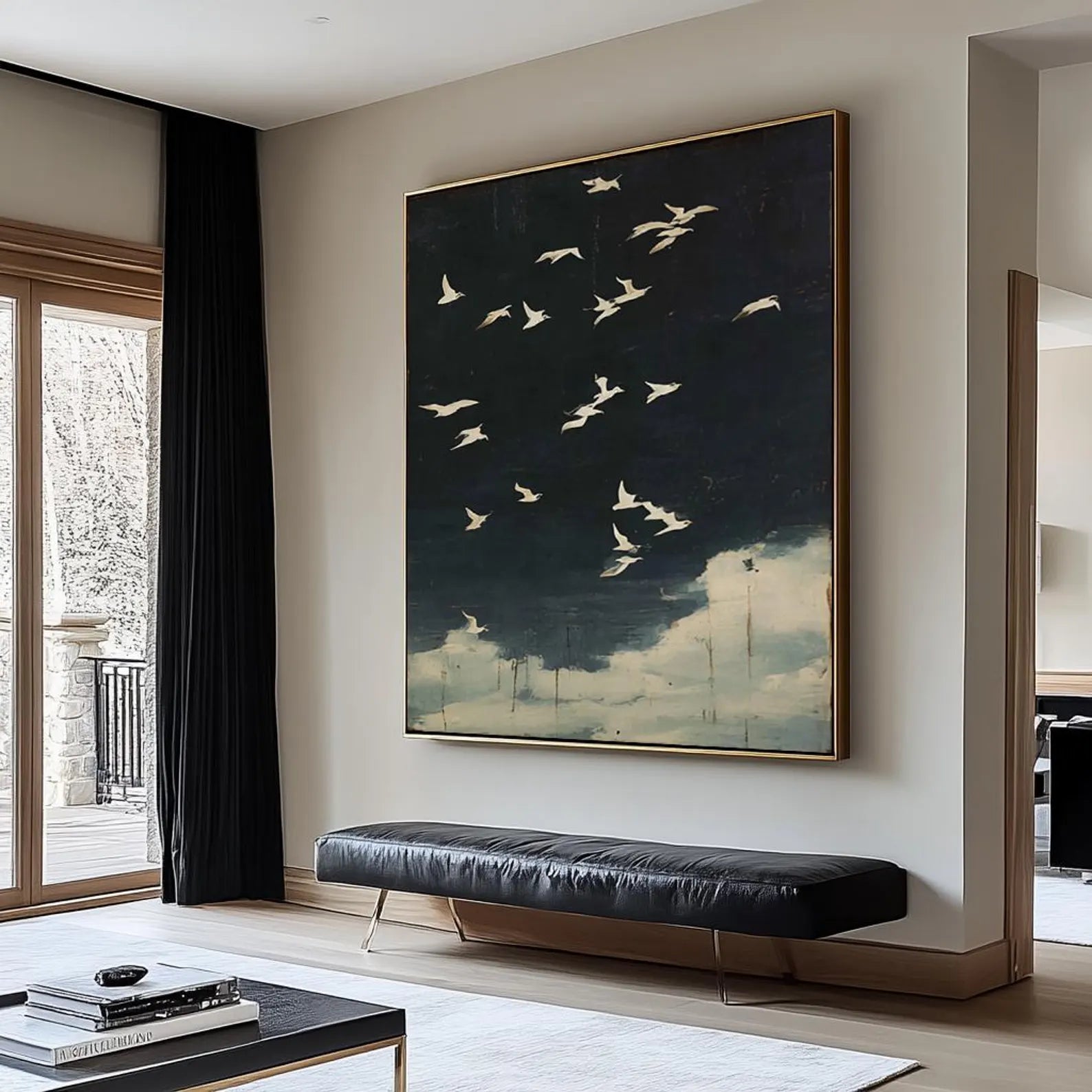 Animal Art Flying Birds Wall Decor#AM224