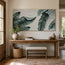 Still Canopy — Green 3D Textured Tropical Leaf Painting #QZXN7XHH