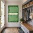Verdant Silence – Green Textured Abstract Wall Art for Living Room #BW02SUWV