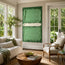 Verdant Silence – Green Textured Abstract Wall Art for Living Room #BW02SUWV