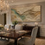 Beige & Sage Textured Wall Art for Living Room, Organic Wabi Sabi Abstract Painting #AA8J7O43