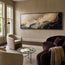 Beige and Charcoal Abstract Landscape Art for Living Room #57MZTE4P