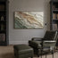 Warm Ivory Layered Textured Wall Art for Living Room #DFXCADI1