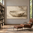 Cream Hand-Painted Bowl Painting, Simple Horizontal Still Life #DTNND2AV