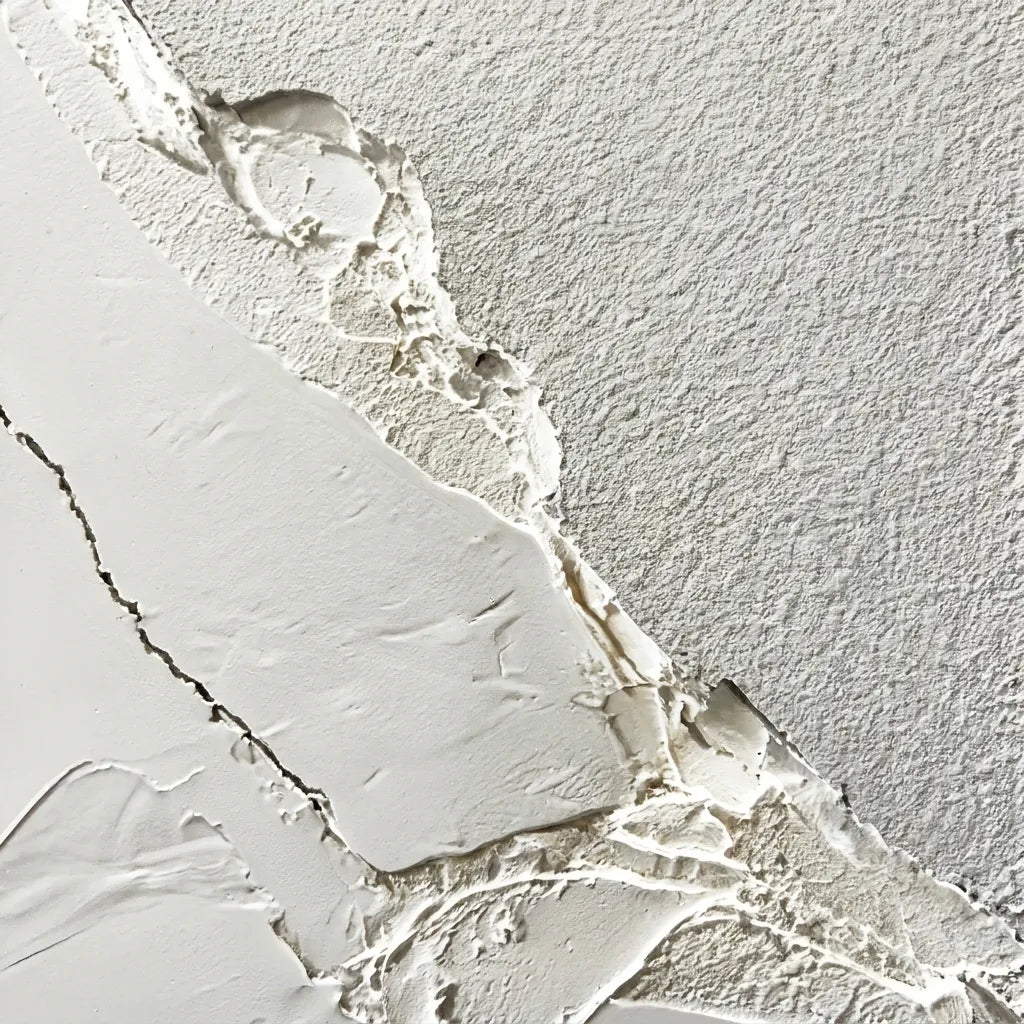 Warm Gray Textured Abstract Wall Art for Minimalist Living Room #EWMCOKKV