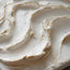 Sculptural Cream Wall Art – Organic Wave Impasto Painting with Amber Veins, Extra-Wide Horizontal Canvas for Living Room & Entryway #VKQLU69U