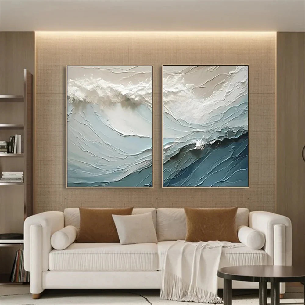 Minimalist Sea & Sky Art Set of 2 #SK012