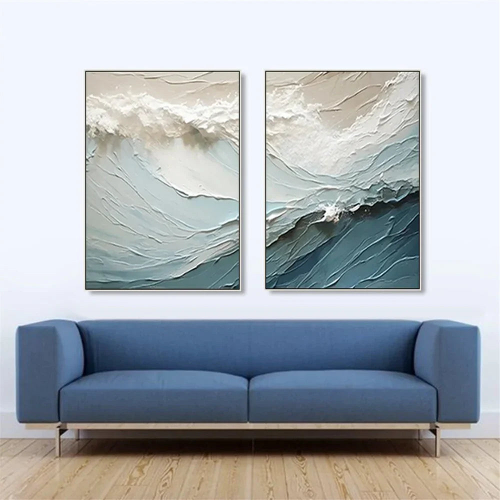 Minimalist Sea & Sky Art Set of 2 #SK012