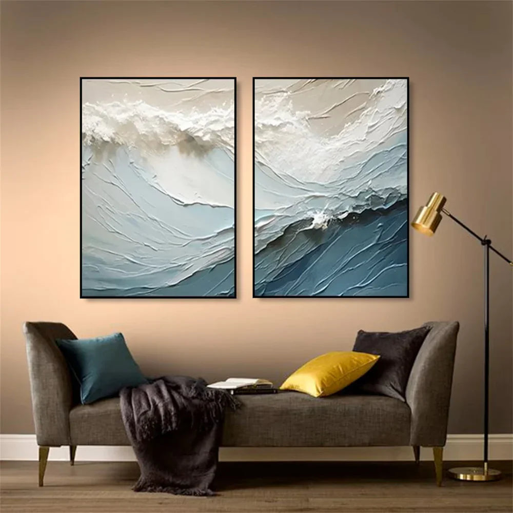 Minimalist Sea & Sky Art Set of 2 #SK012