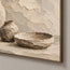 Beige Hand-Painted Still Life Painting, Two Vases and a Bowl #ORM3DBBW