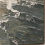 Sand Sage Hand-Painted Shoreline Painting, Diagonal Surf #84UH8QXY
