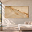 Sand Hand-Painted 3D Textured Oil Painting, Diagonal Seam Wall Art #Z0LT2IGD