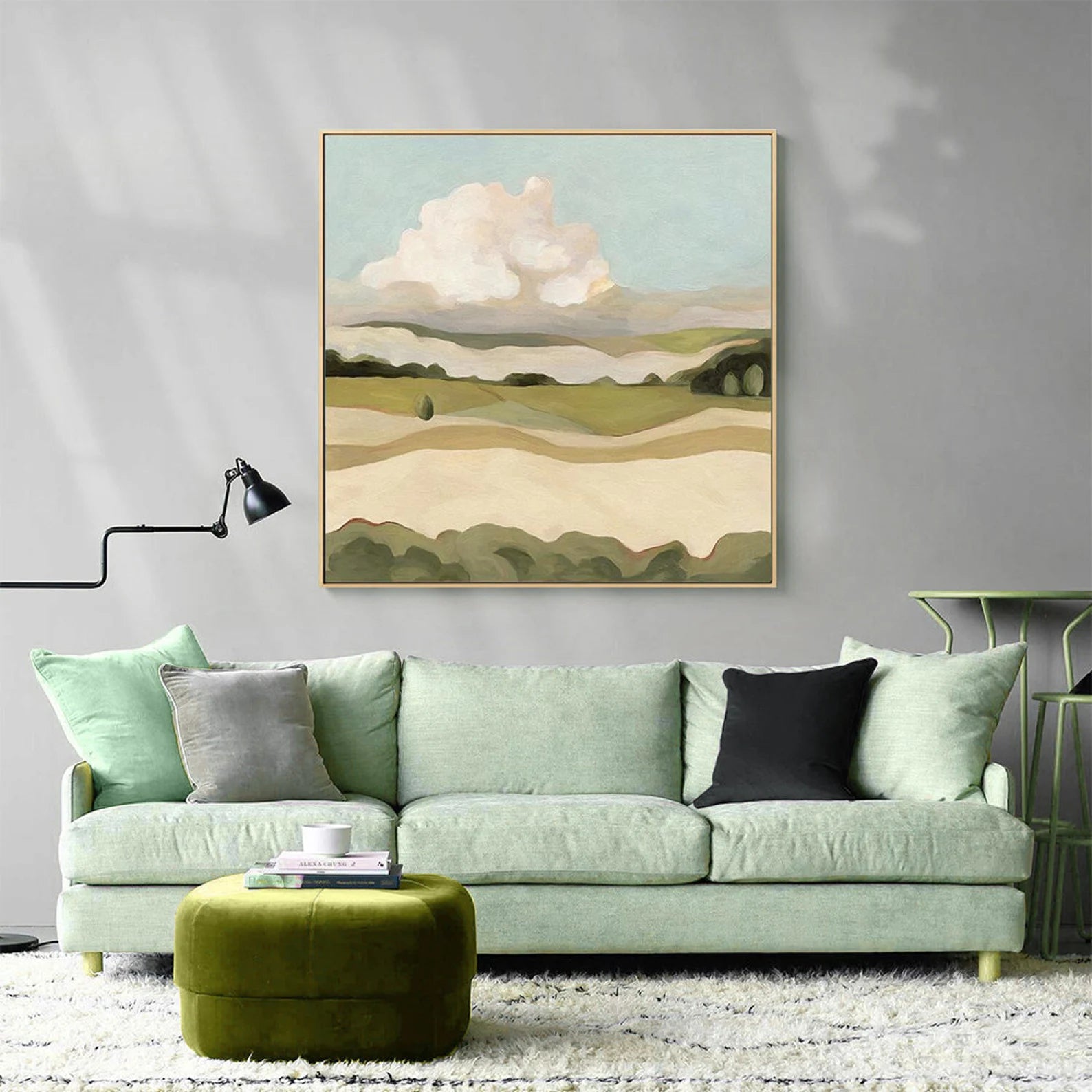 Soft Pastel Landscape Art Set  #WA127