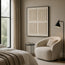 Warm Cream Minimalist Geometric Textured Wall Art for Living Room #AAPCEVVI