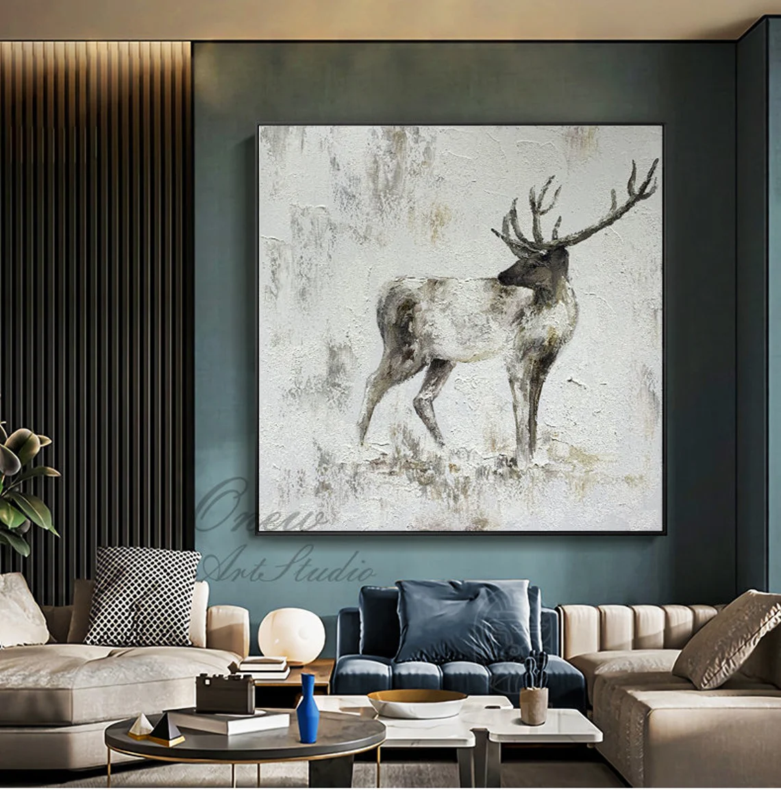Abstract Animal Wall Art #AM137