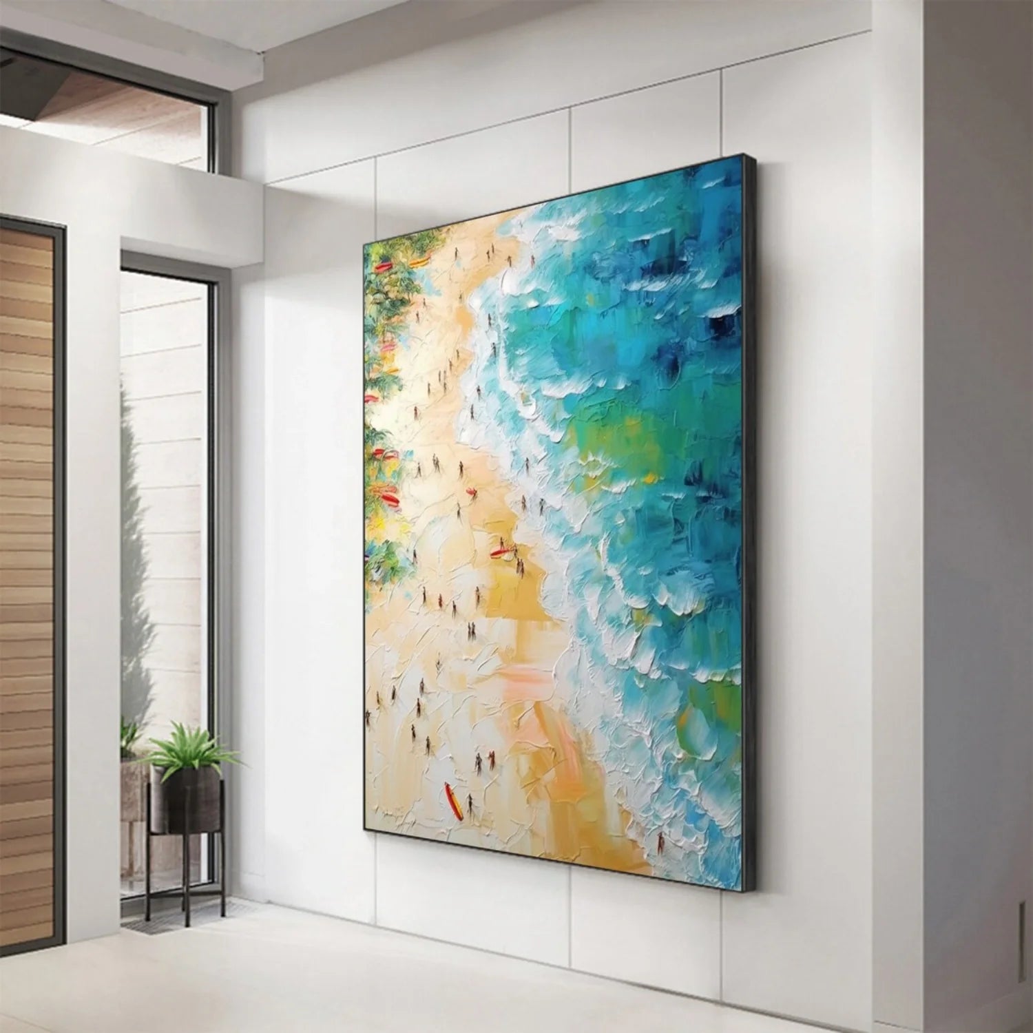 Sea & Sky Textured Art #SK099