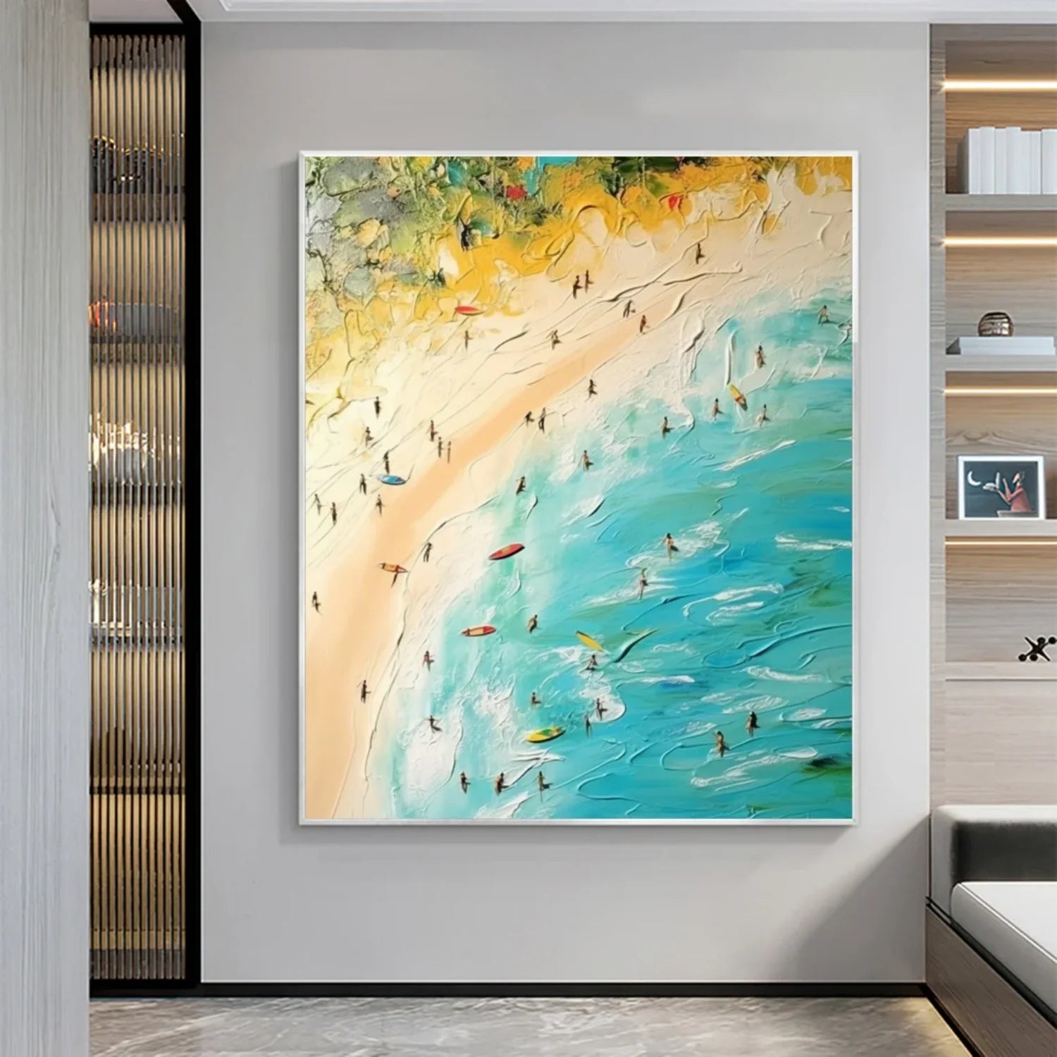 Sea & Sky Textured Art #SK100