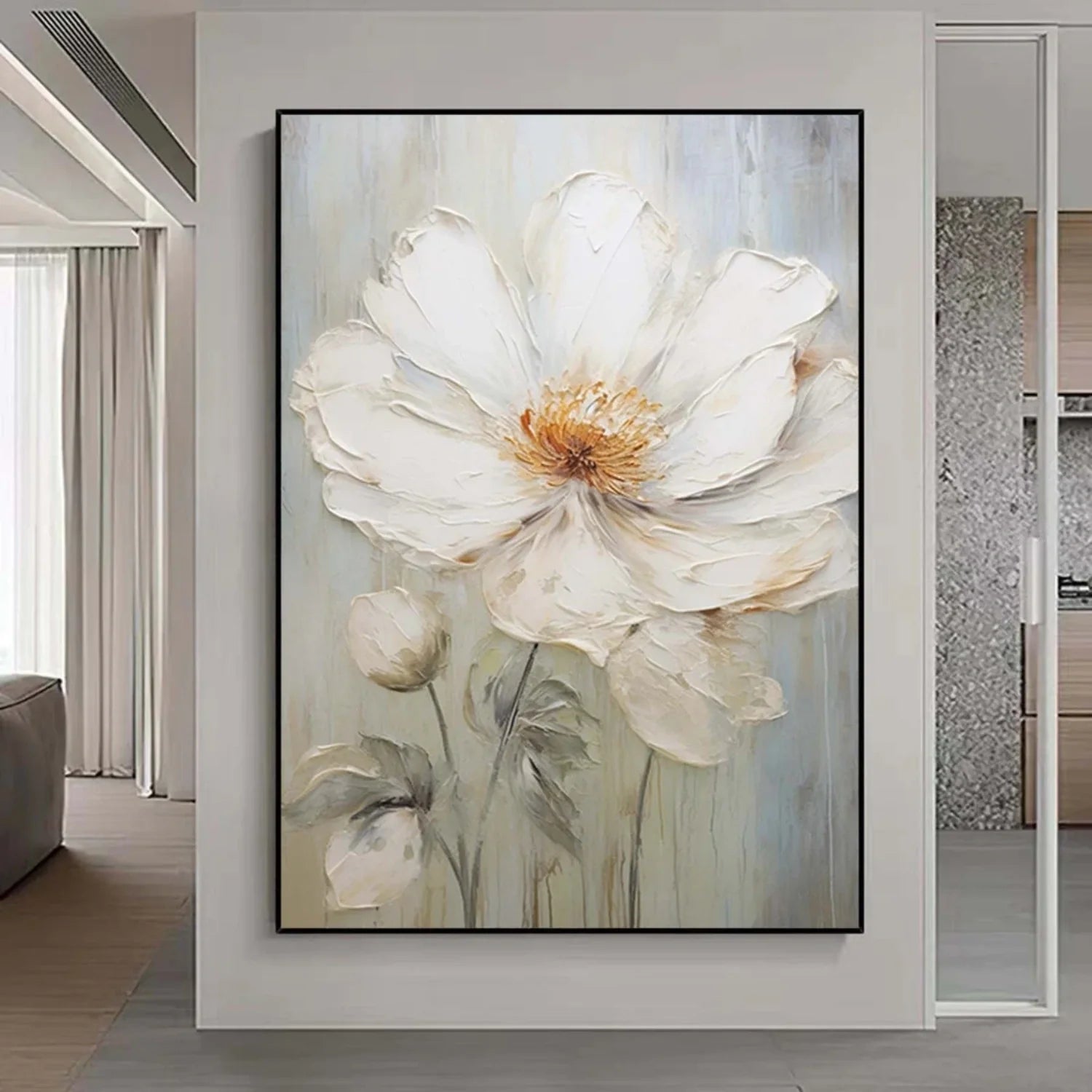 Flower & Tree Abstract_Wall Art #FT134