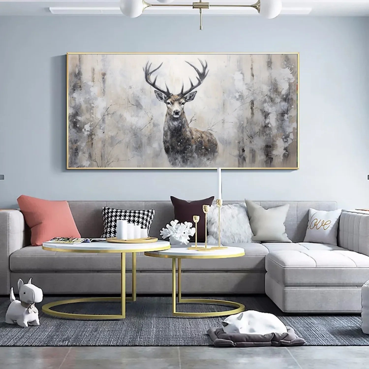 Abstract Animal Wall Art #AM129